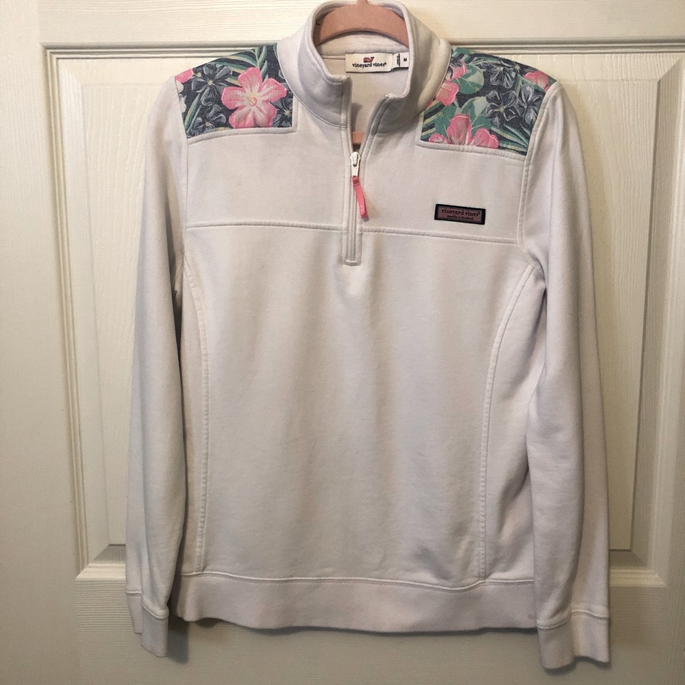 Vineyard vines retro style pullover-sweater size m